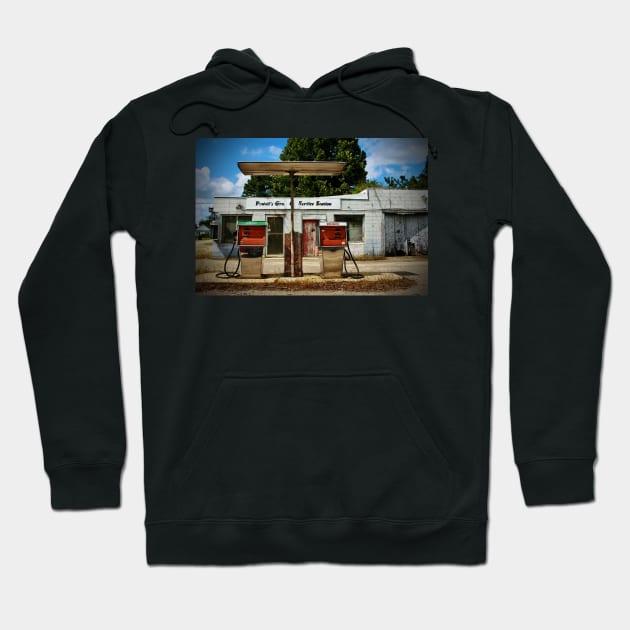 Old Service Station Hoodie by Cynthia48